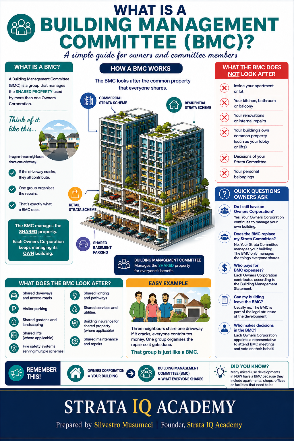 What is a Building Management Committee — Strata IQ Academy information guide